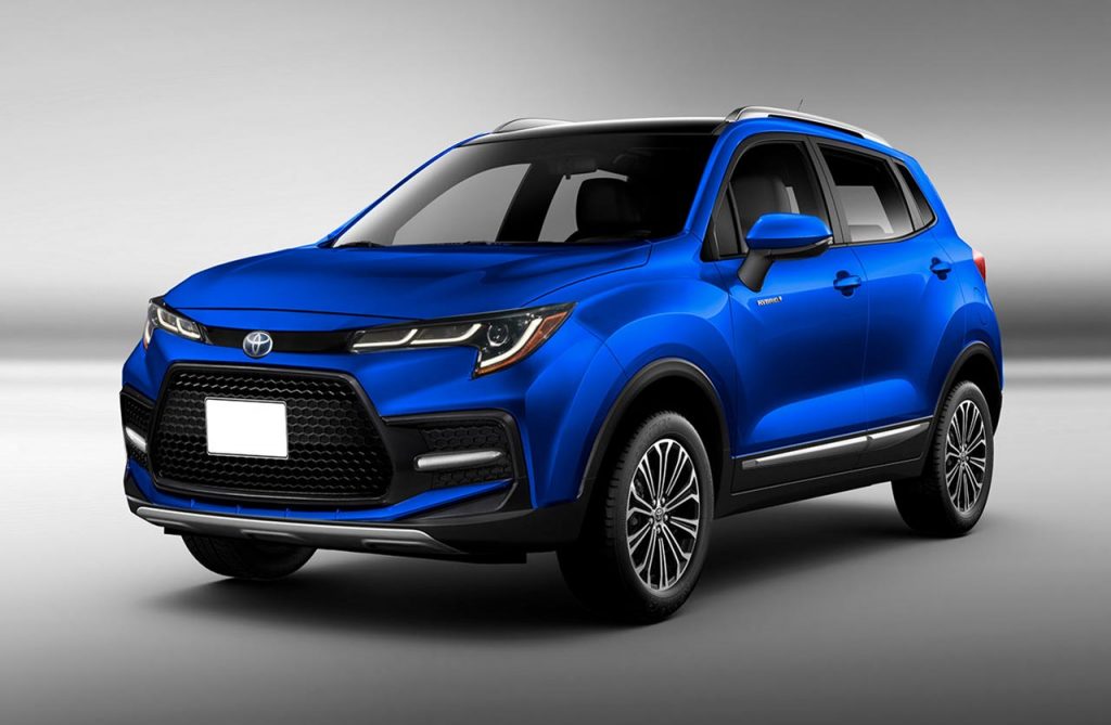 Futuro C-SUV Toyota render