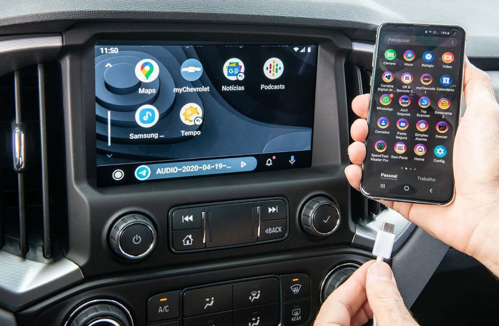 Interior Nueva Chevrolet S10 2021 LTZ