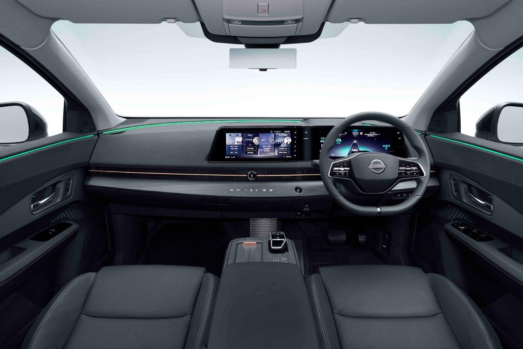 Interior Nissan Ariya