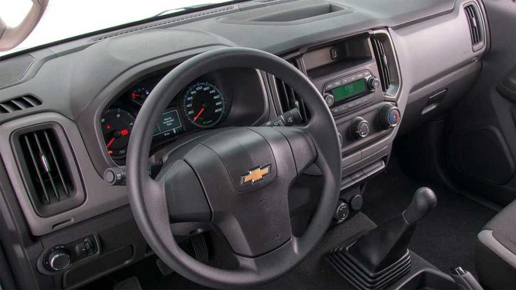 Interior Chevrolet S10 Cabina Simple (2021)