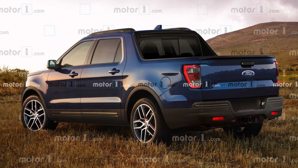 Ford Maverick render