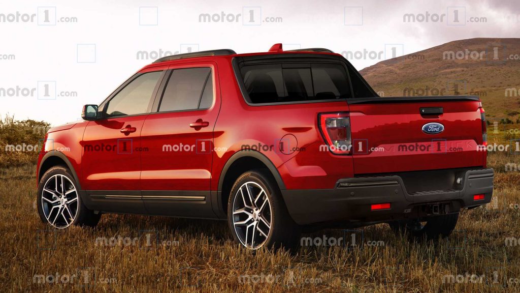 Ford Maverick render