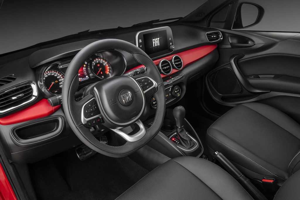 Interior Fiat Argo 2021 HGT