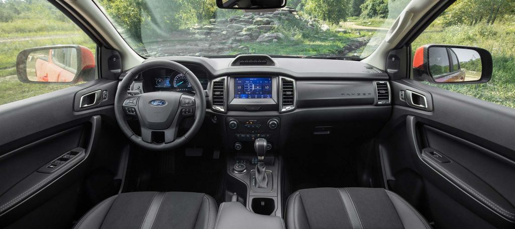 Interior Ford Ranger Tremor