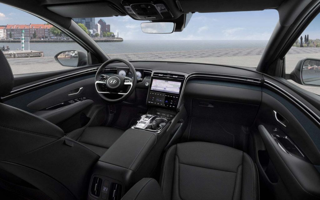 Interior Nueva Hyundai Tucson 2021