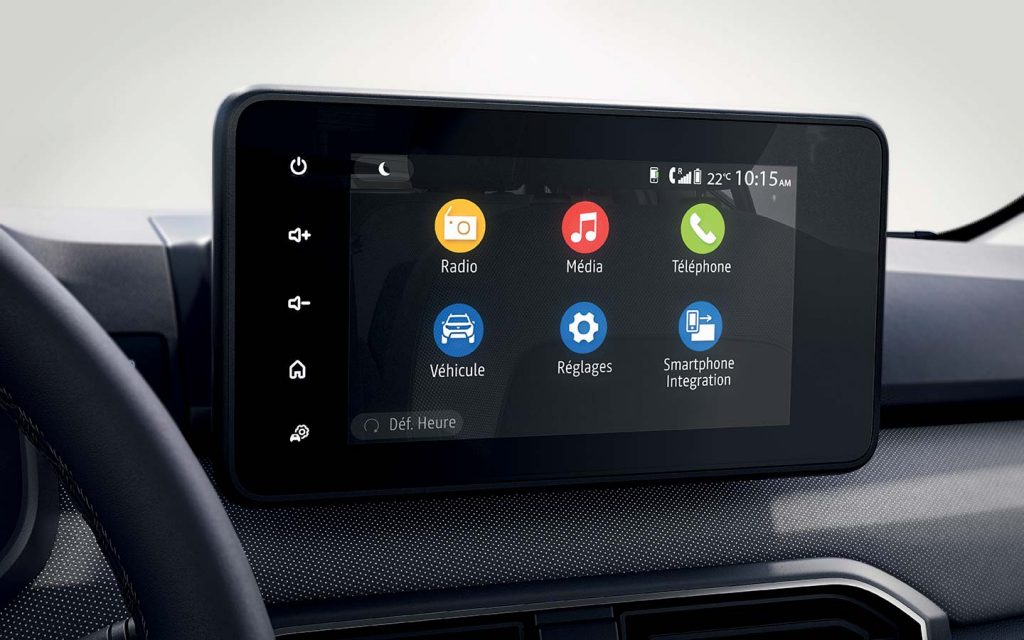 Pantalla multimedia Dacia Sandero 2021