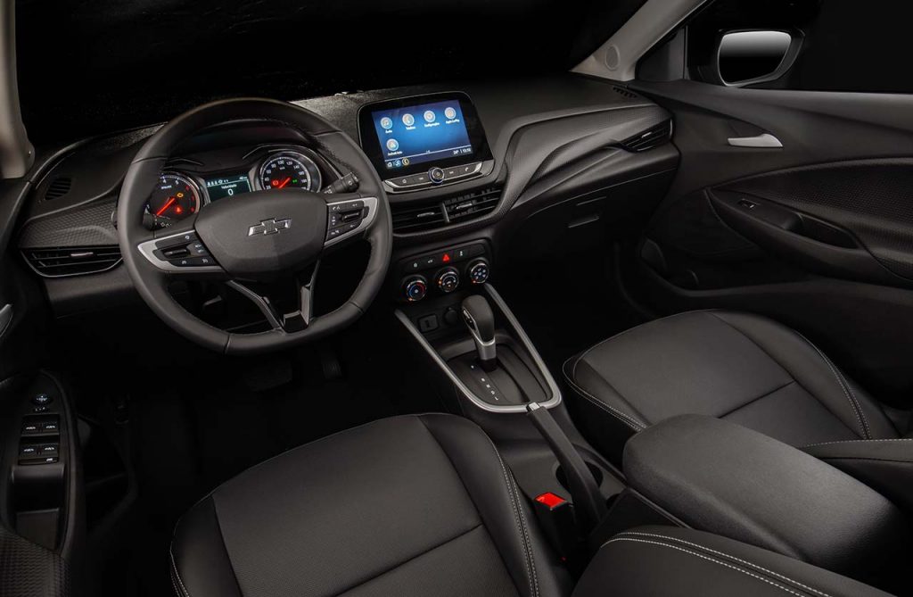 Interior Chevrolet Onix Plus Midnight