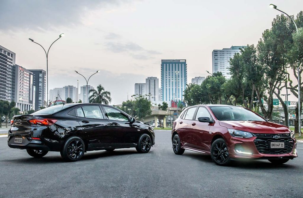 Chevrolet Onix RS y Onix Plus Midnight