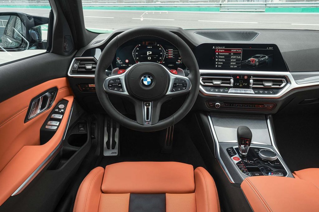 Interior Nuevo BMW M3 Competition