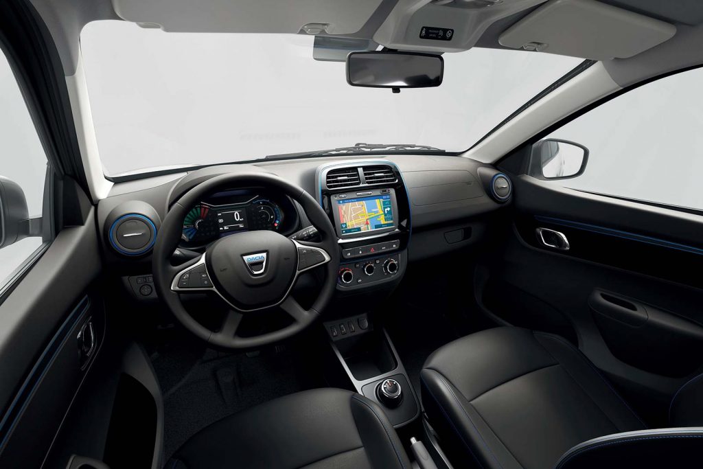 Interior Dacia Spring Electric