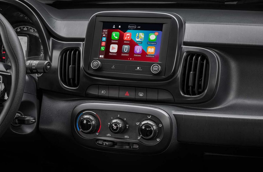 Interior Fiat Mobi 2021