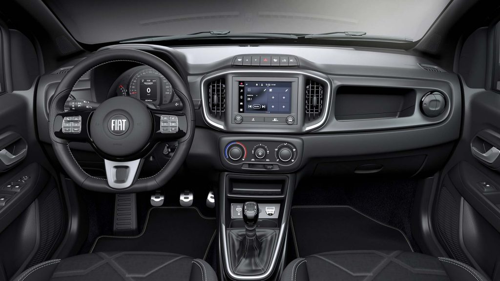 Interior Nueva Fiat Strada Opening Edition