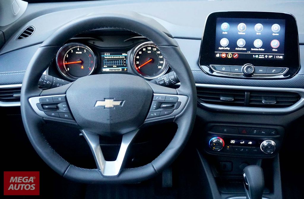 Interior nueva Chevrolet Tracker