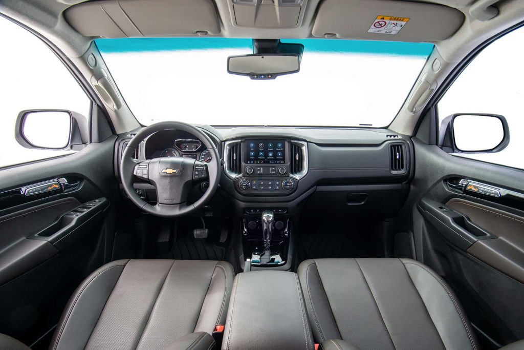 Interior nueva Chevrolet S10 High Country