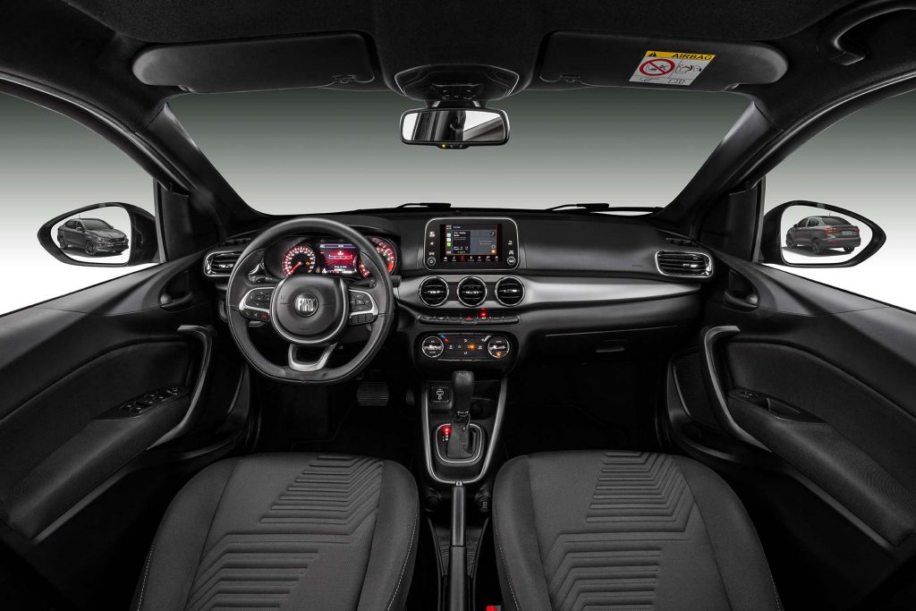 Interior Fiat Cronos 2021