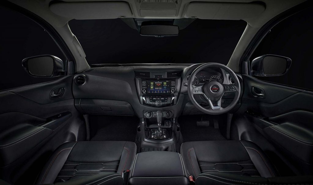 Interior Nueva Nissan Frontier 2021