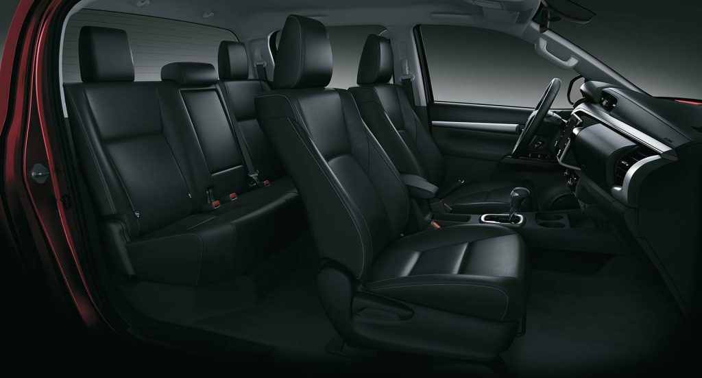 Interior Nueva Toyota Hilux 2021