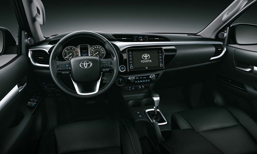 Interior Nueva Toyota Hilux 2021