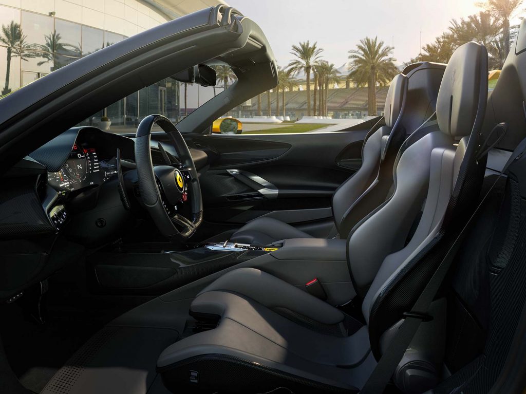 Interior Ferrari SF90 Spider