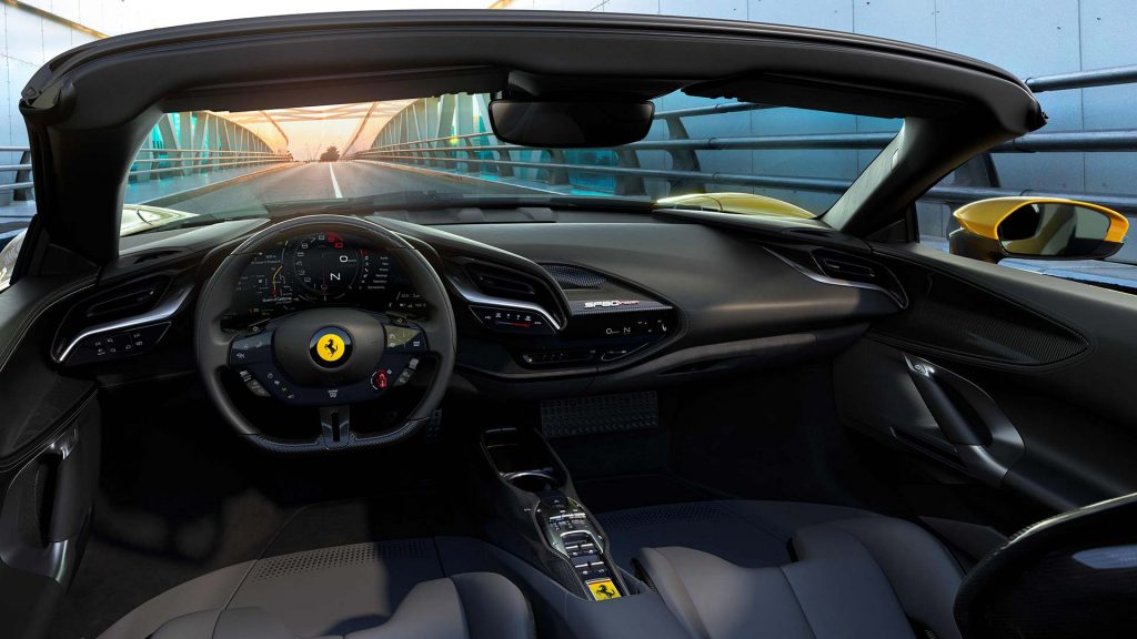 Interior Ferrari SF90 Spider