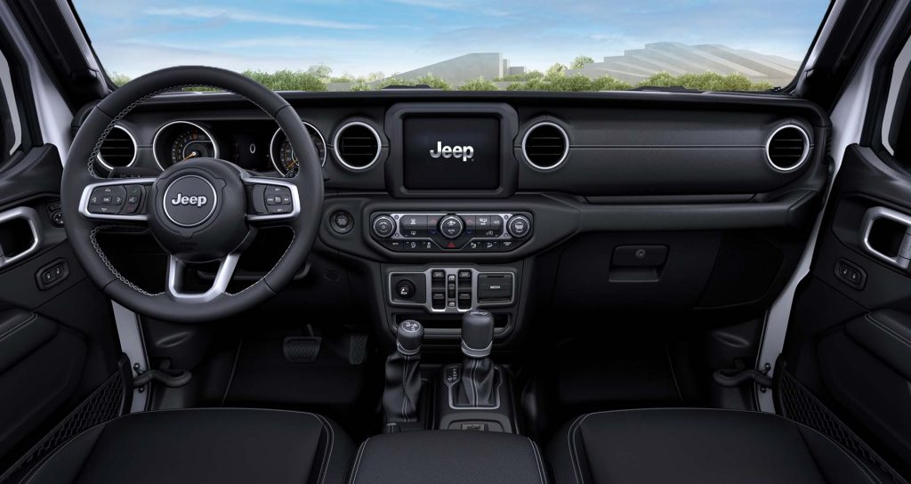 Interior Jeep Wrangler 80 Aniversario