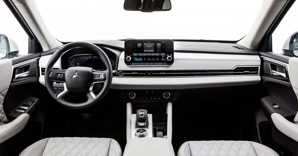 Interior Mitsubishi Outlander 2022