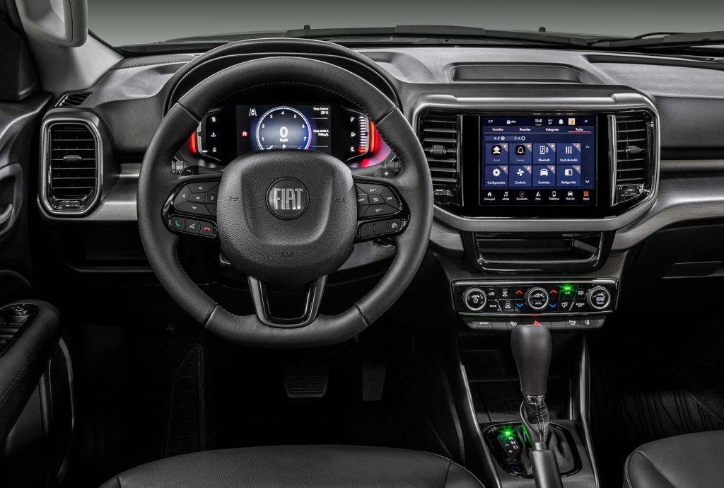 Interior Fiat Toro Freedom 2022