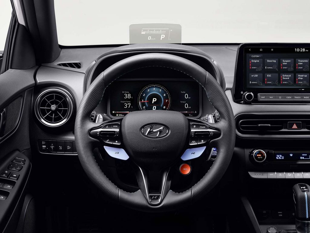 Interior Hyundai Kona N