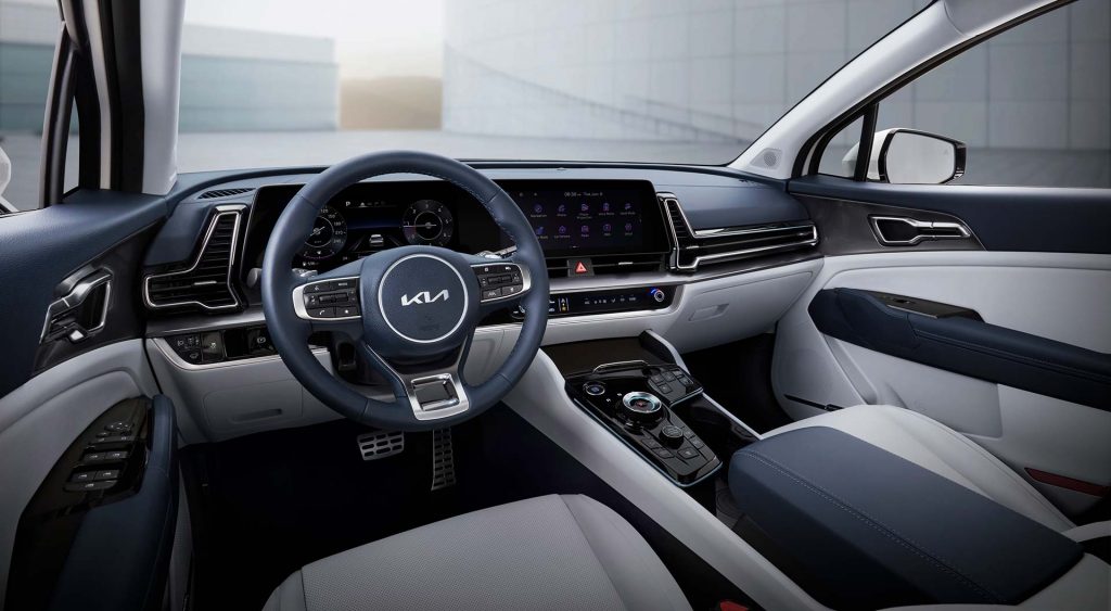 Interior Nuevo Kia Sportage 2023