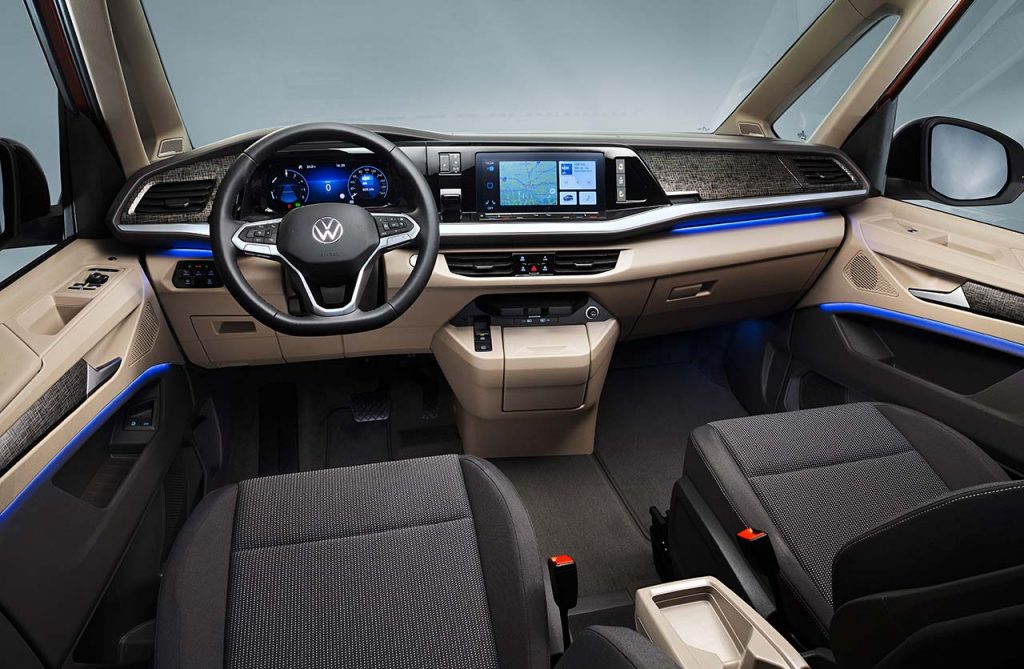 Interior Volkswagen Multivan T7