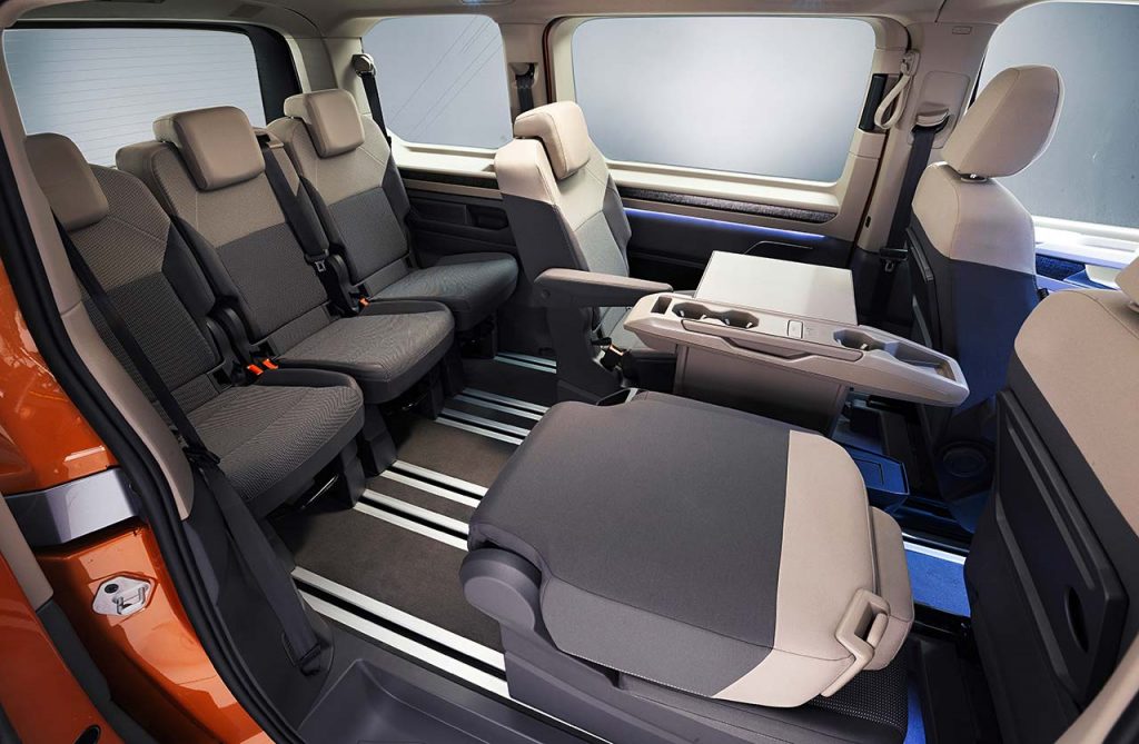 Interior Volkswagen Multivan T7