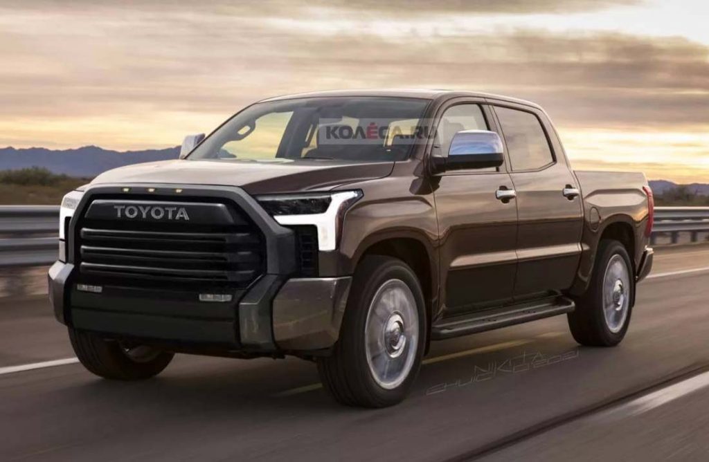 Toyota Tundra 2022 render