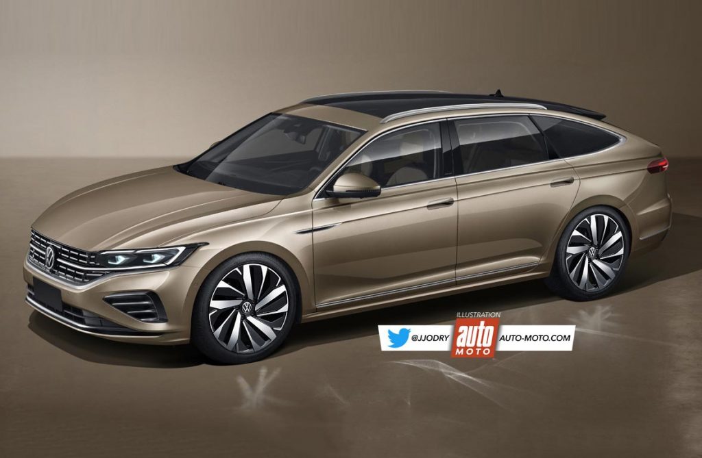 Volkswagen Passat 2023 render