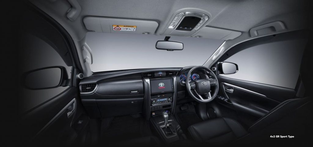 Interior Toyota SW4 (Fortuner) GR Sport 2022