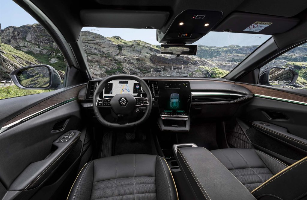 Interior Renault Mégane E-Tech Electric