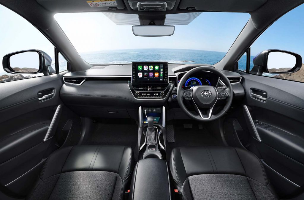 Interior Toyota Corolla Cross 2022 (Japón)