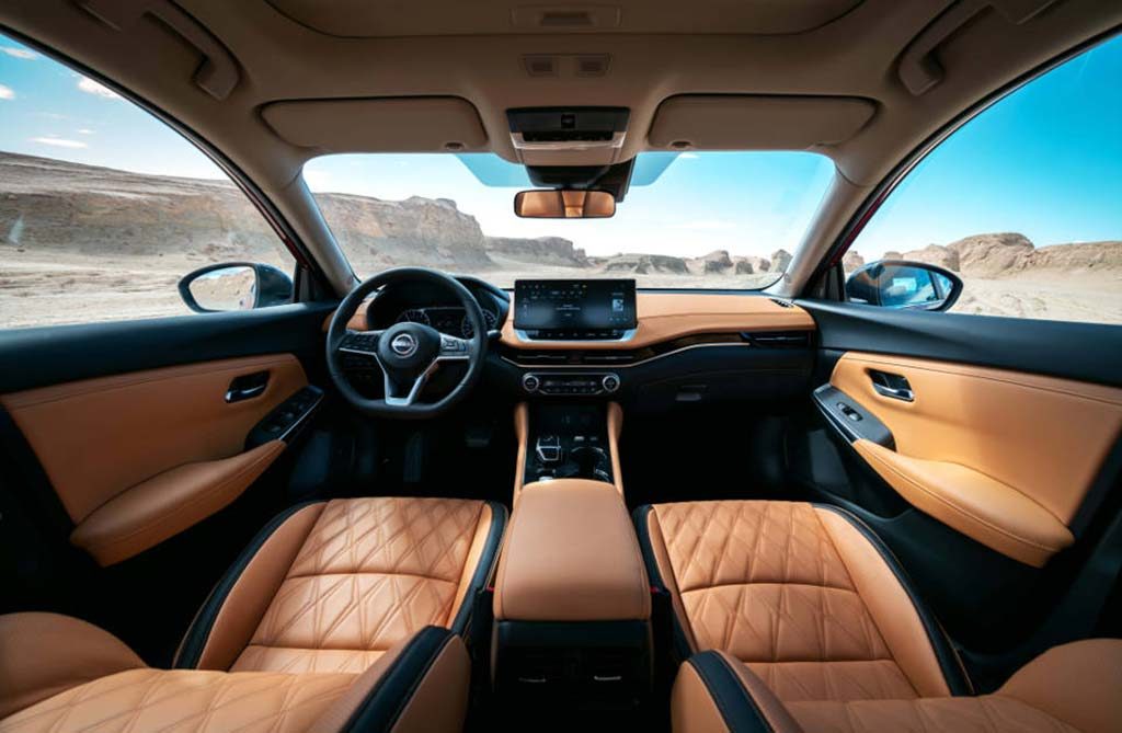 Interior Nuevo Nissan Sentra híbrido