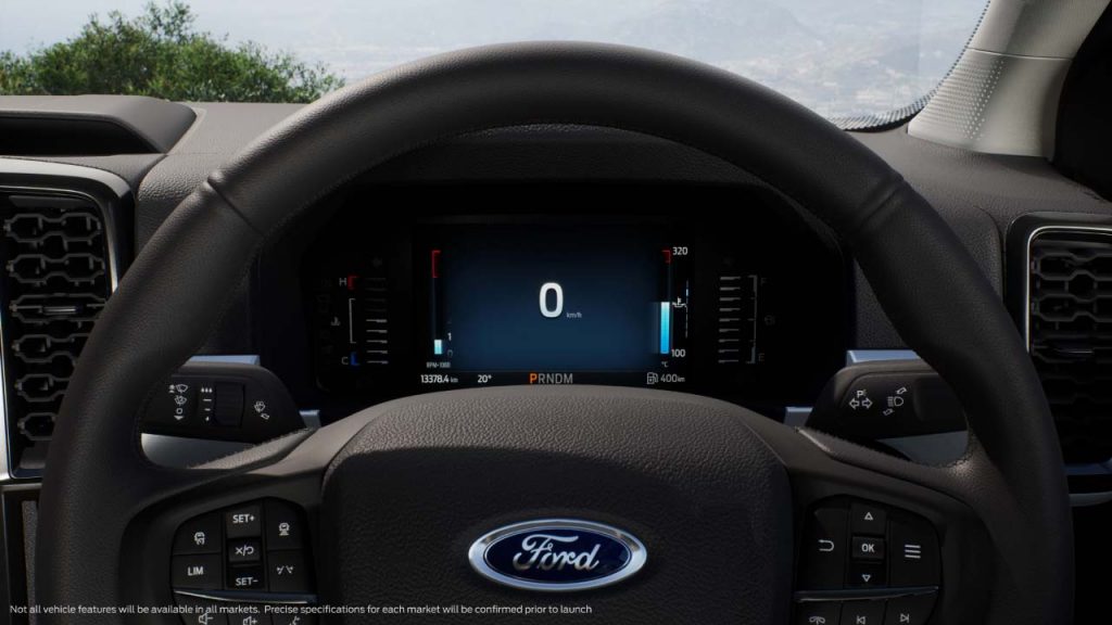 Interior Nueva Ford Ranger 2022