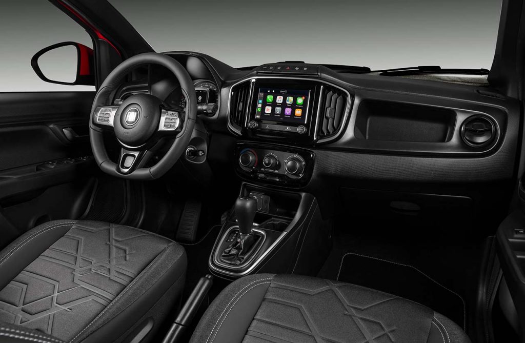 Interior Nueva Fiat Strada Volcano