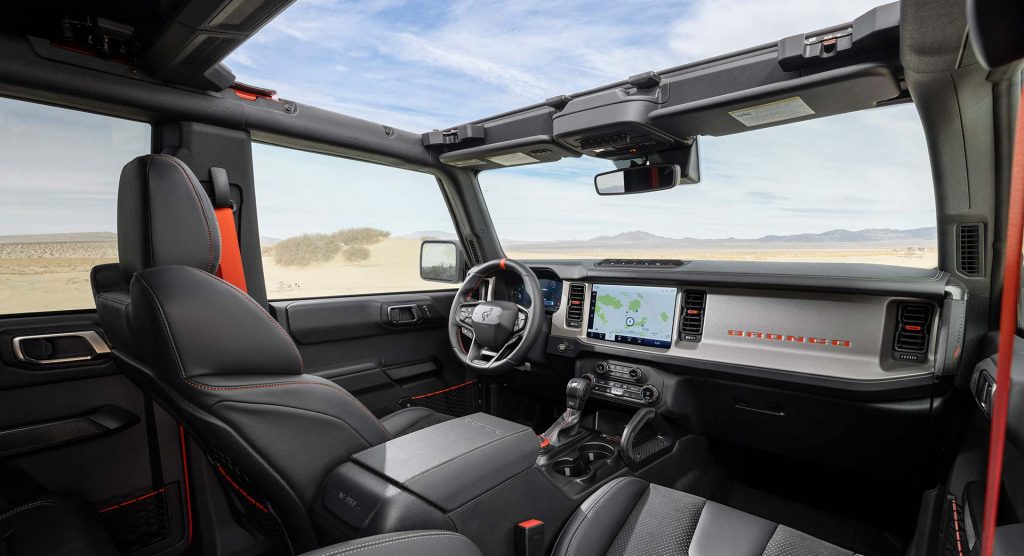 Interior Ford Bronco Raptor