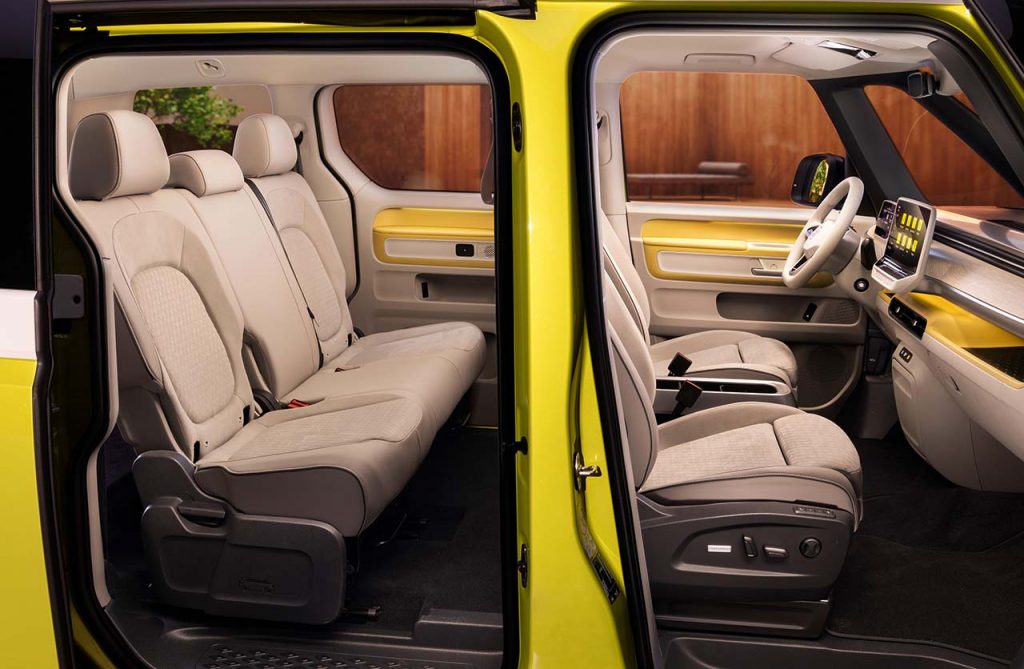 Interior Volkswagen ID Buzz (nueva Kombi)