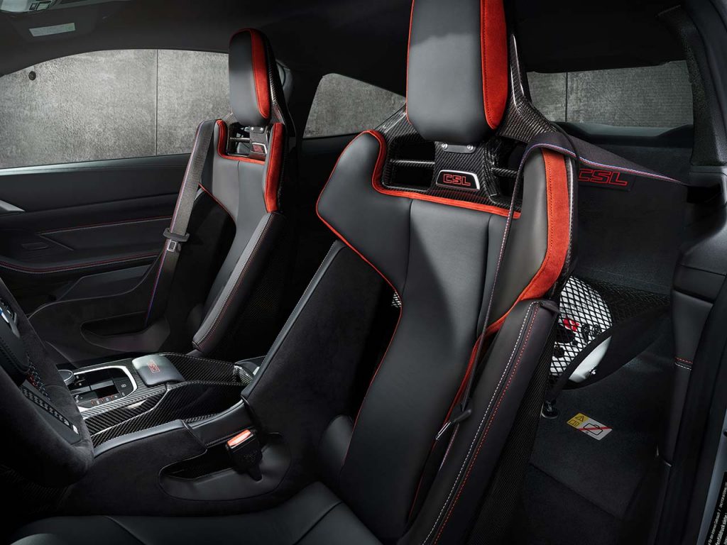 Interior Nuevo BMW M4 CSL