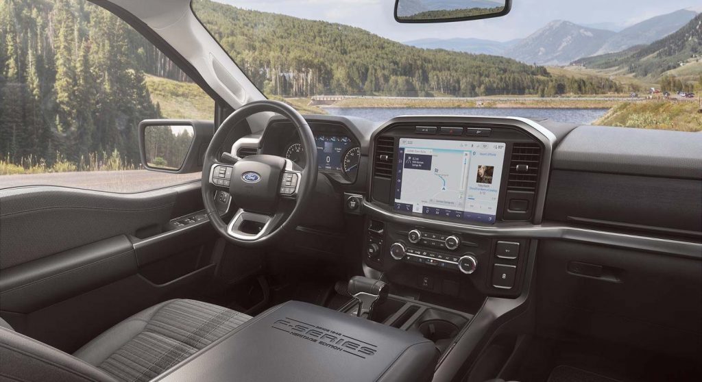 Interior Ford F-150 Heritage Edition 2023