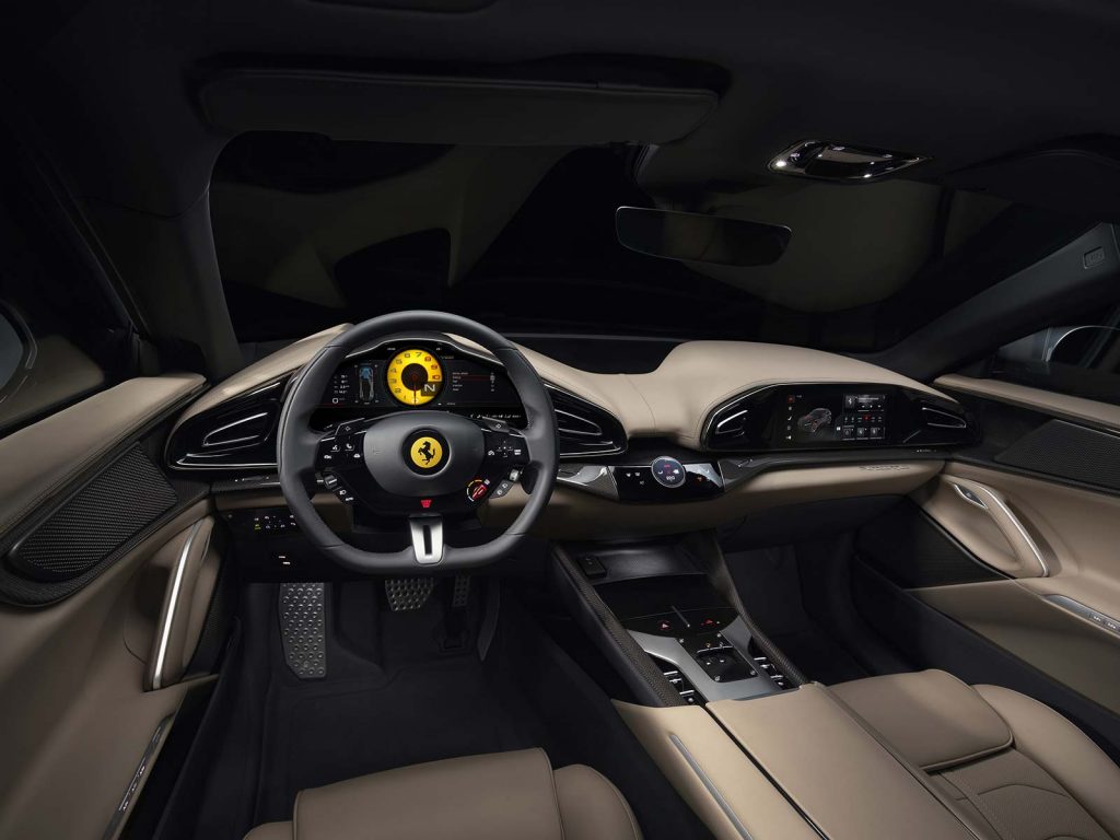 Interior Ferrari Purosangue