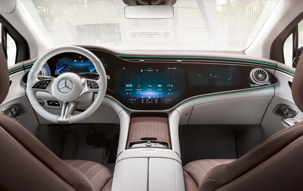 Interior Mercedes-Benz EQE SUV