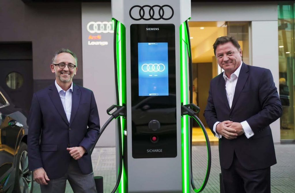 Cargador eléctrico Audi Lounge