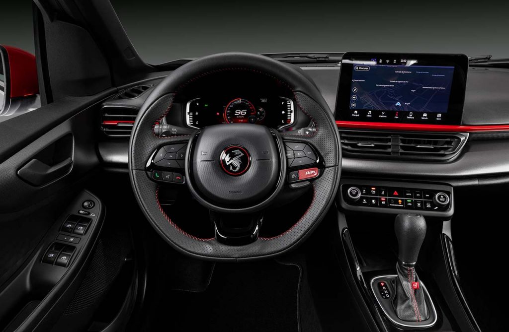 Interior Abarth Pulse