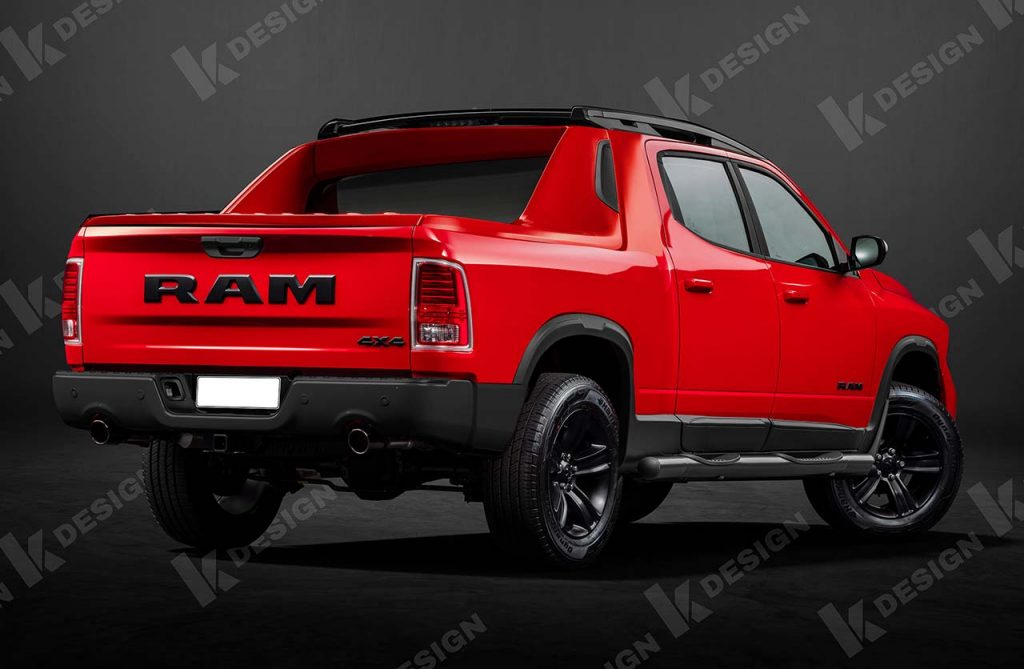 Pick up mediana RAM 1200 proyección