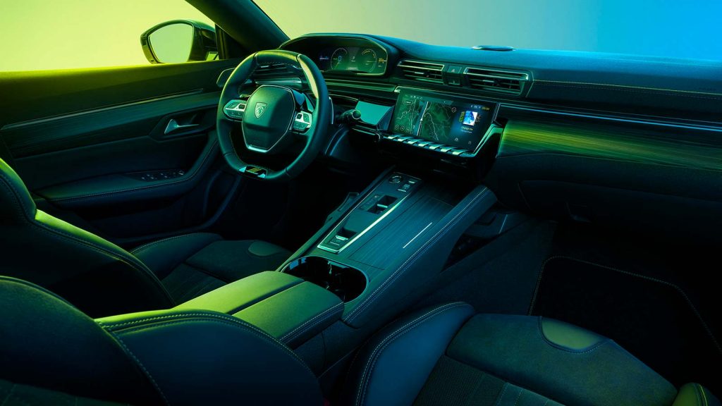 Interior Nuevo Peugeot 508 SW PSE 2023