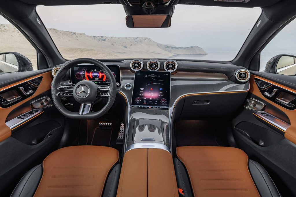 Interior Mercedes-Benz GLC Coupé 2024